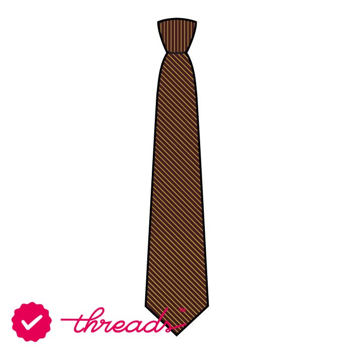 Full Tie - Brown Check - Grade 12 - GEMS Cambridge International School - Abu Dhabi