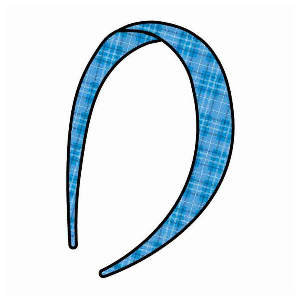 KG Hair Band 2Pcs - Tartan - The Westminster School - Dubai