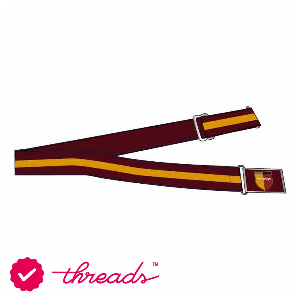 Unisex Belt - Burgundy - GEMS Cambridge International Private School - Sharjah