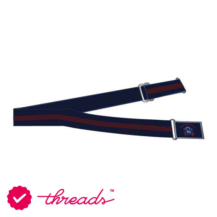 Unisex Belt - Navy Red - The Winchester School - Jebel Ali