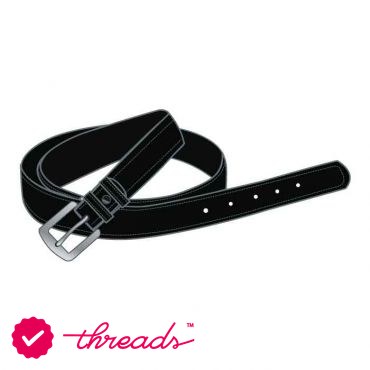 Unisex Leather Belt - Black - GEMS Our Own English High School - Dubai (Girls)