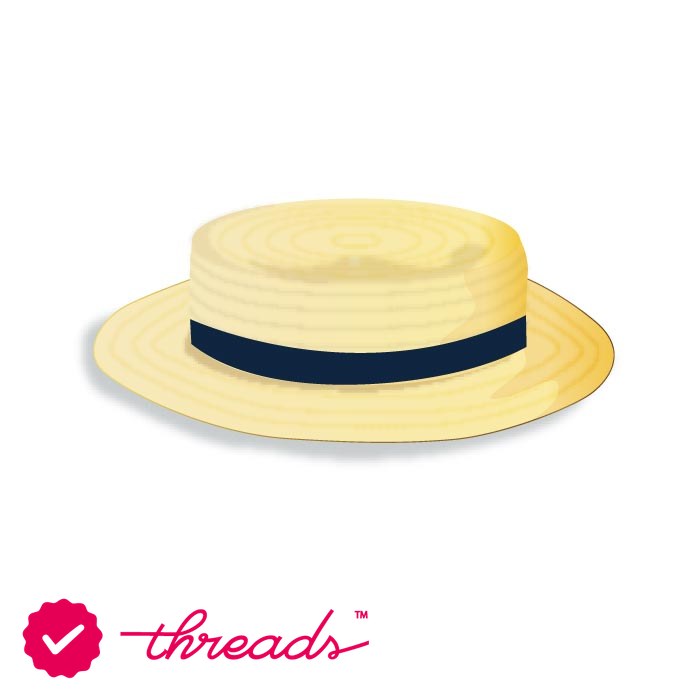 Girls Straw Hat - Yr 3-6 - GEMS Metropole School - Al Waha