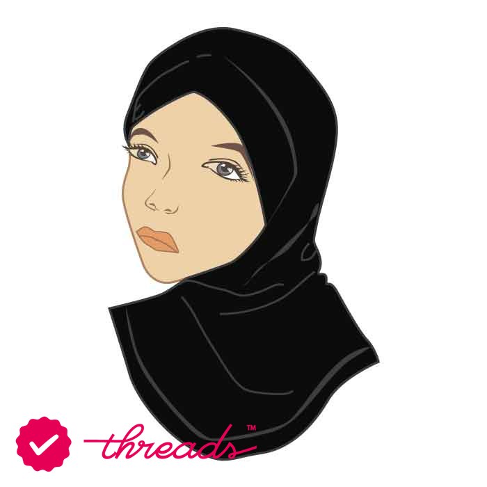 Girls Headscarf - Black - Grades 1-12 - GEMS Legacy School - Dubai