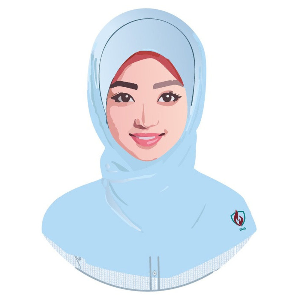 Girls Scarf - Powder Blue - GEMS New Millennium School - Al Khail