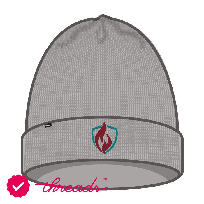 Unisex Beanie Hat - Gray - GEMS New Millennium School - Al Khail