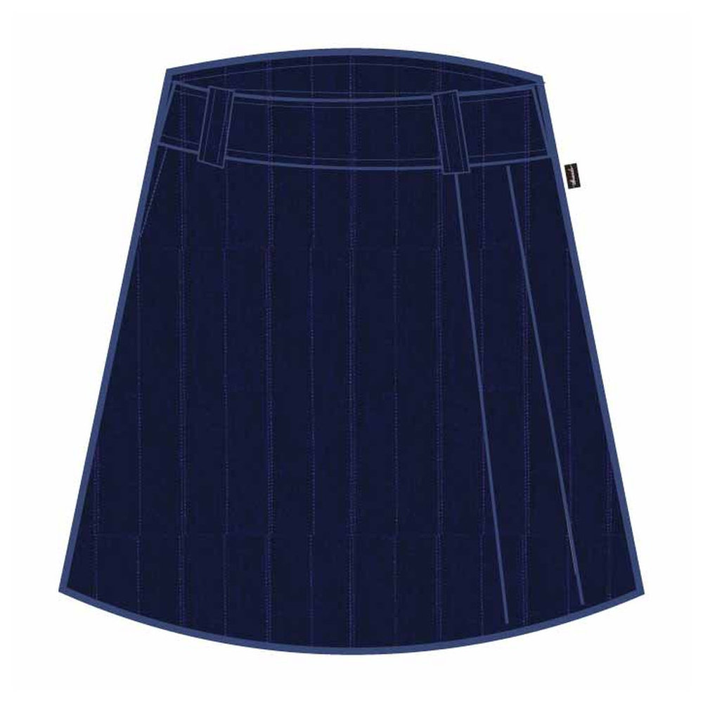 Knee Skirt - Navy Pinstriped - GEMS Wellington International School - Dubai