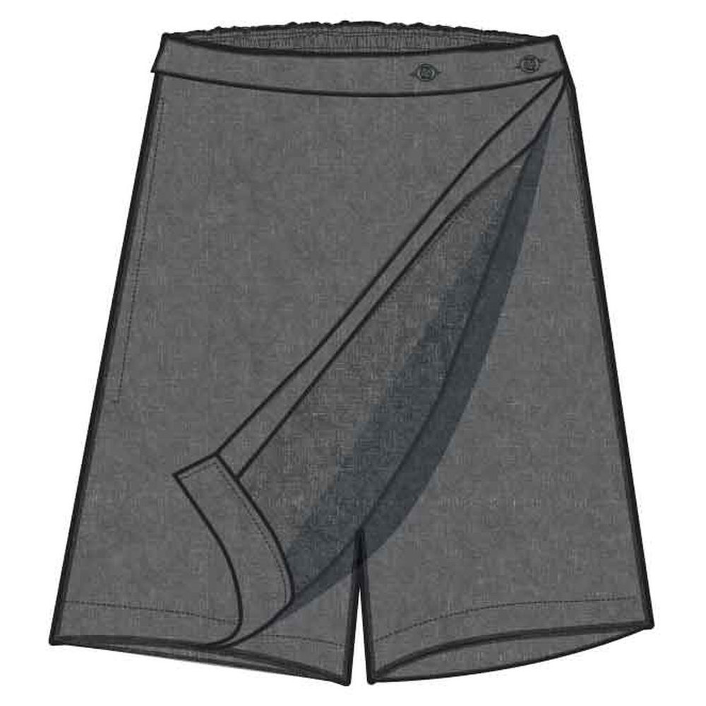 Girls Calf Length Skort - Grey - GEMS Al Barsha National School