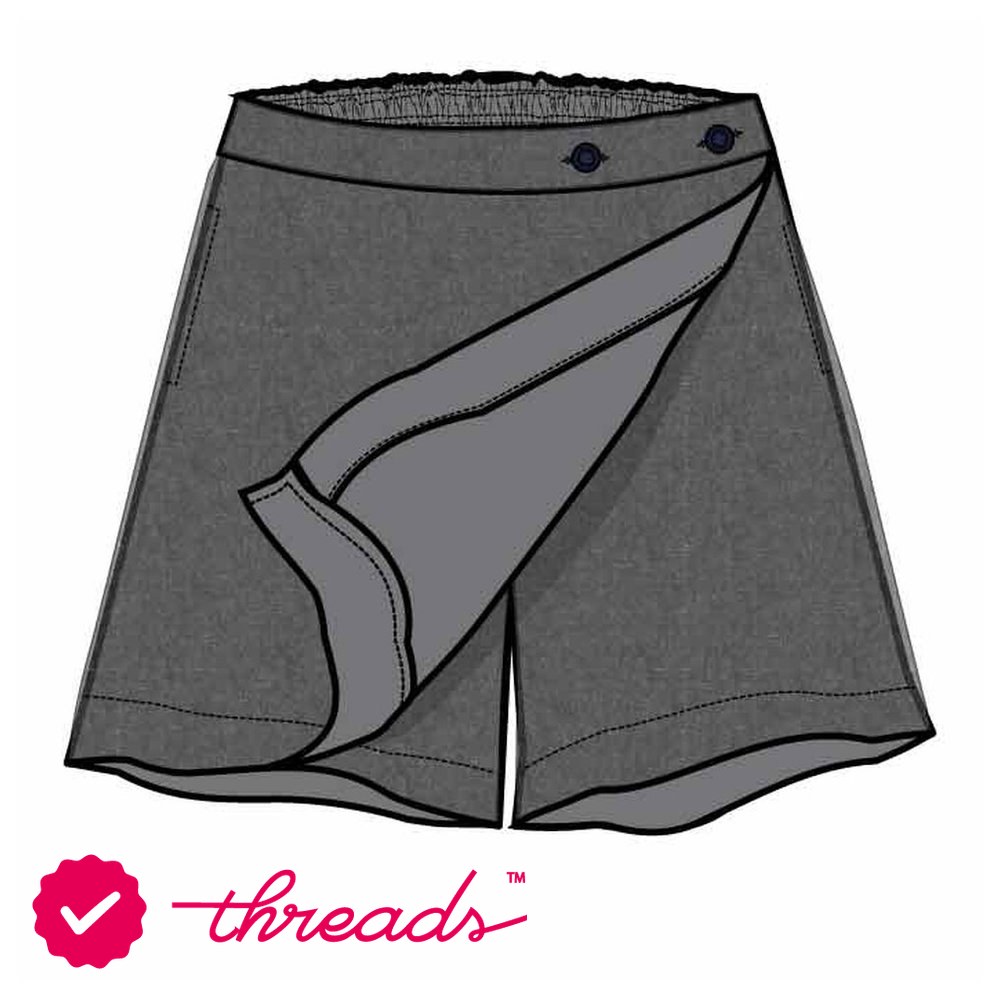 Skort - Grey - Grades 1-5 - GEMS Cambridge International Private School - Sharjah