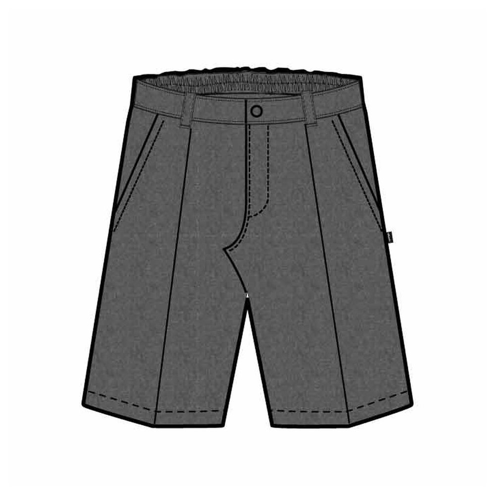 Boys Shorts - Grey - GEMS Cambridge International Private School - Sharjah