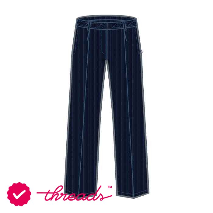 Boys Pinstriped Trousers Middle and Kindergarten - Navy - GEMS Westminster School - Ras Al Khaimah