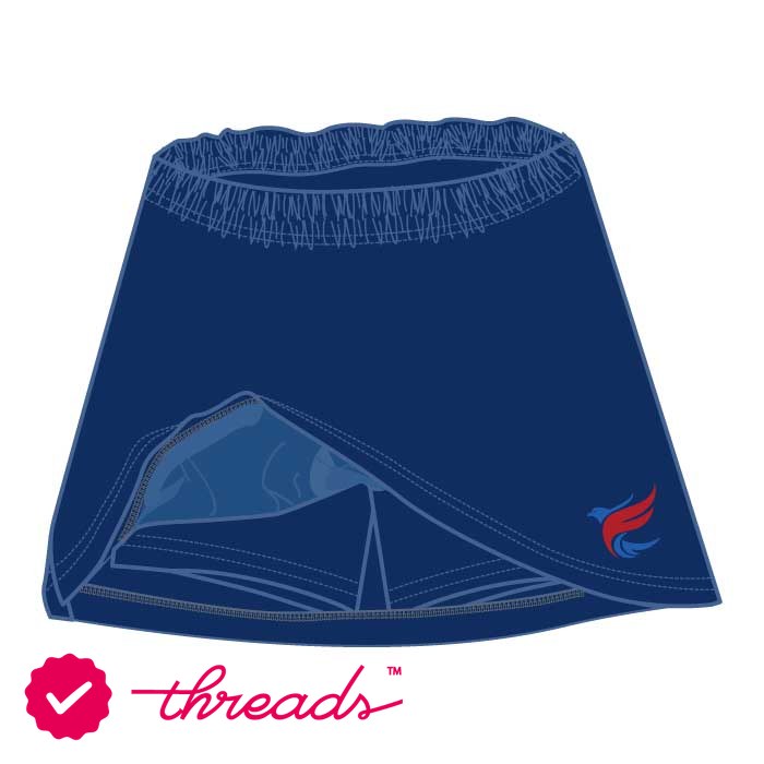 Girls KG Skort - Navy - GEMS Al Khaleej International School