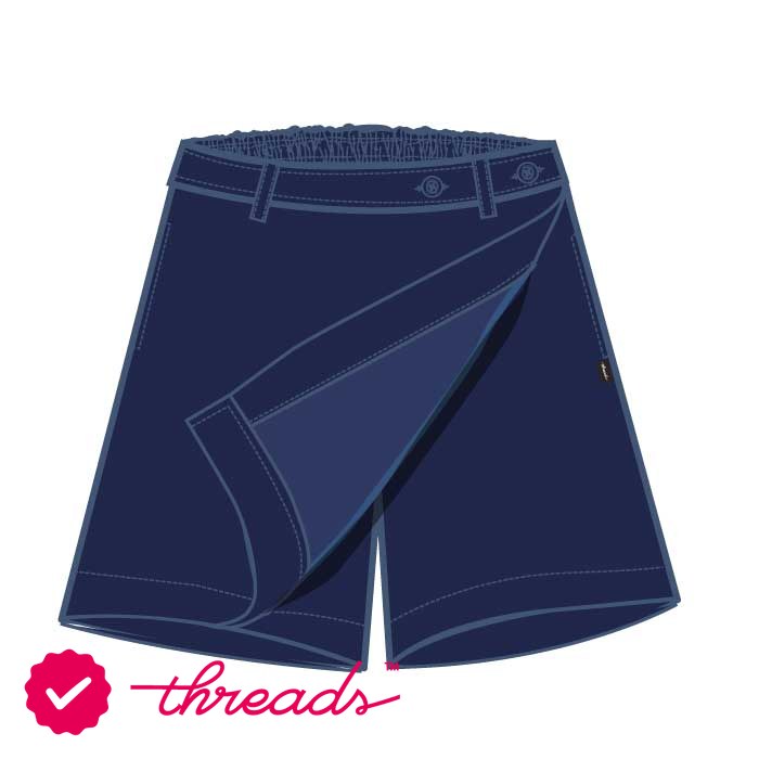 Girls Skort - Navy - Grade 1-8 - GEMS Al Khaleej International School