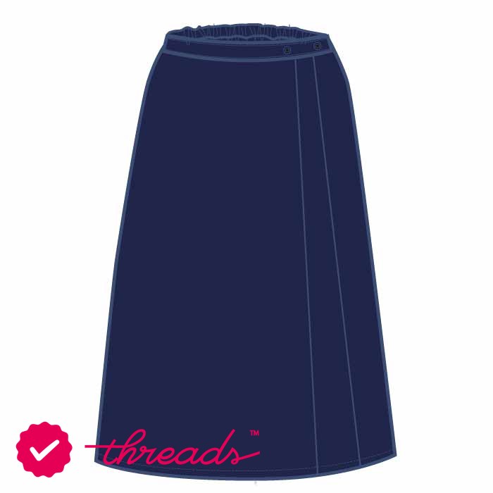 Long Skirt - Navy - Grade 9-12 - GEMS Al Khaleej International School