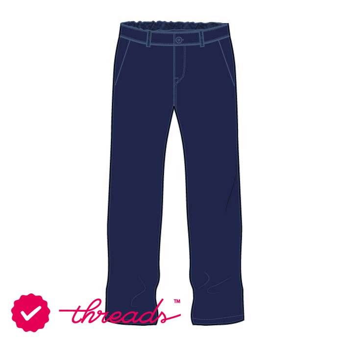 Girls Trousers - Navy - KG1-12 - GEMS Al Khaleej International School