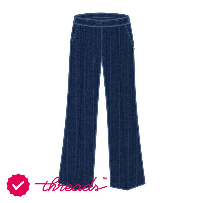 Girls Premium Pinstripe Trousers - GEMS Wellington International School - Dubai