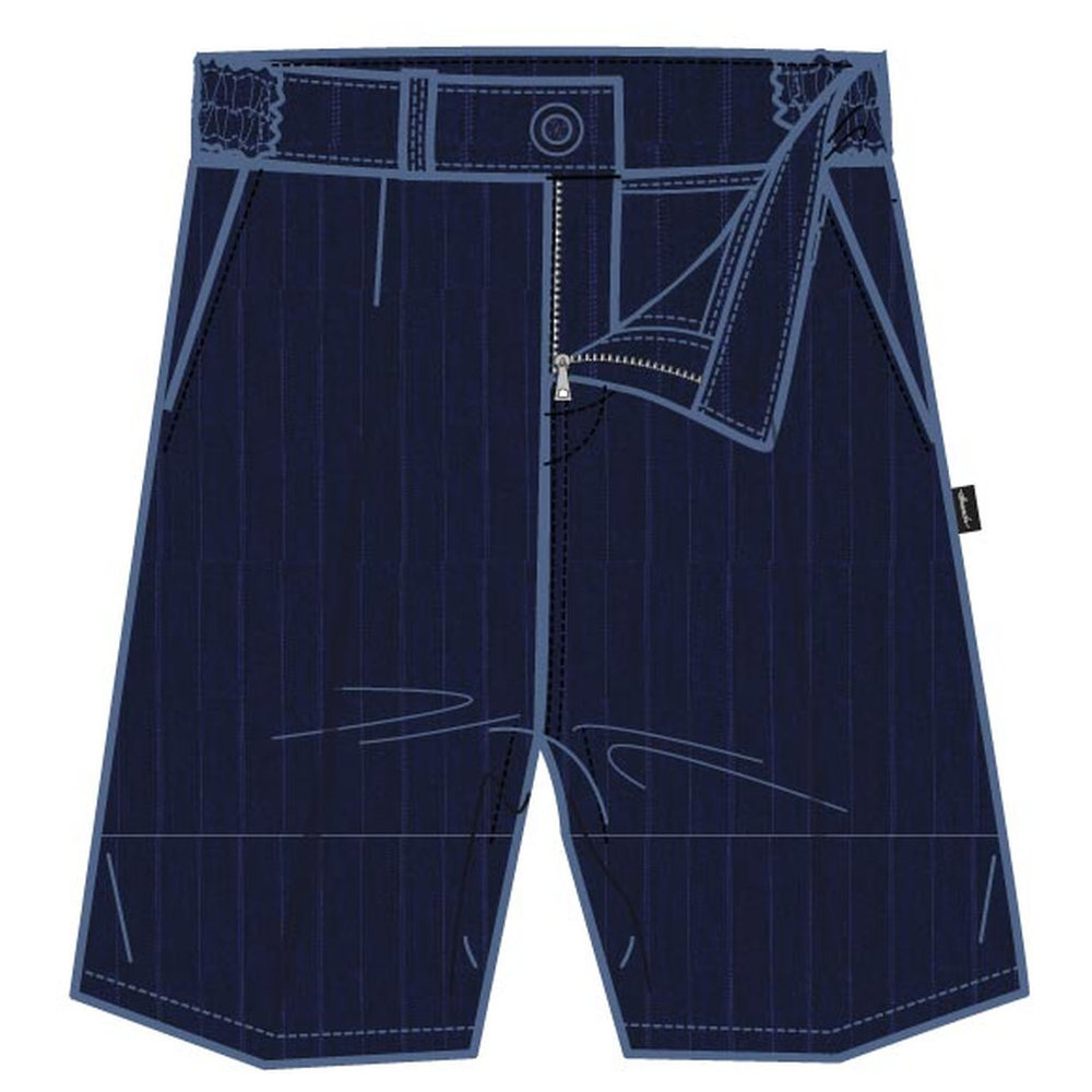 Boys Pinstriped Shorts - Navy - GEMS Wellington International School - Dubai