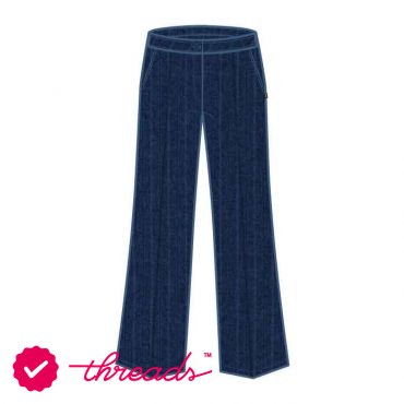 Girls Pinstripe Trouser - Rds/ - The Winchester School - Jebel Ali