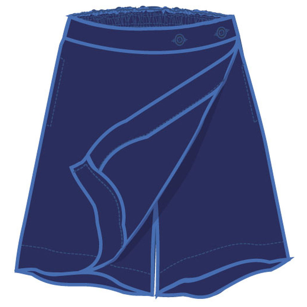 Skort Knee Length - Navy - GEMS World Academy - Dubai