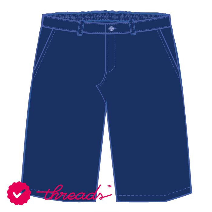 Boys Shorts - Navy - Grades 1-5 - GEMS Our Own School - Sharjah (Boys)