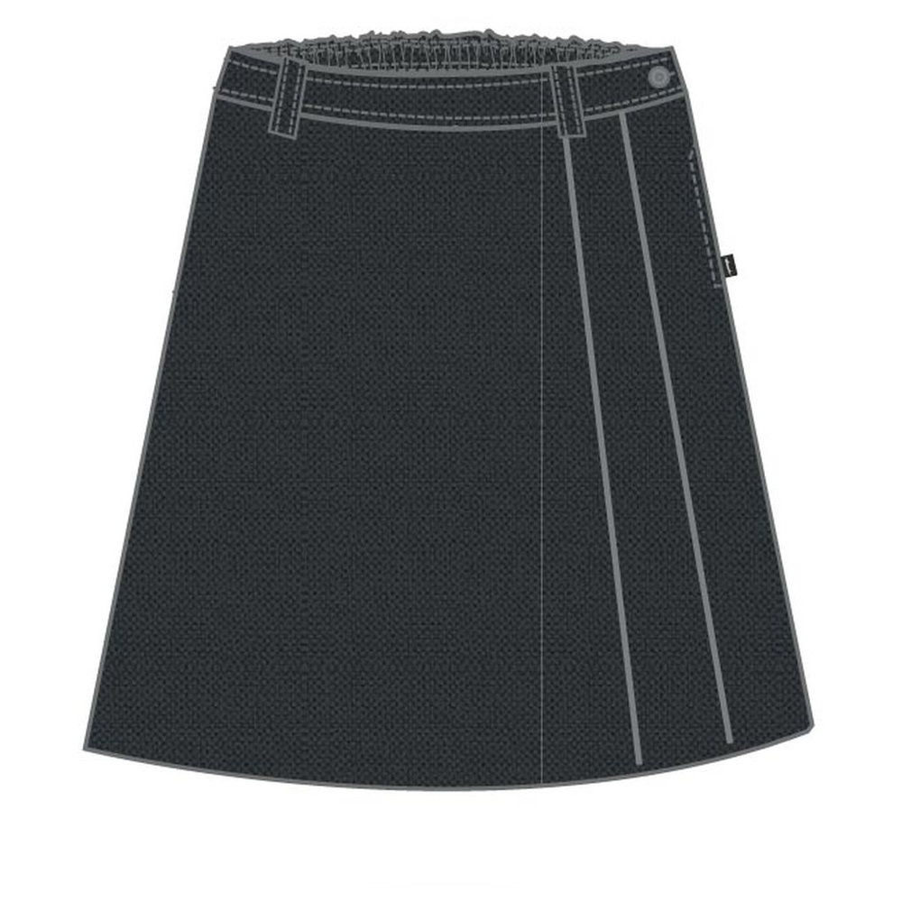Girls Knee Skirts - Grey - Grade 11-Grade 12 - GEMS Our Own English High School - Al Ain