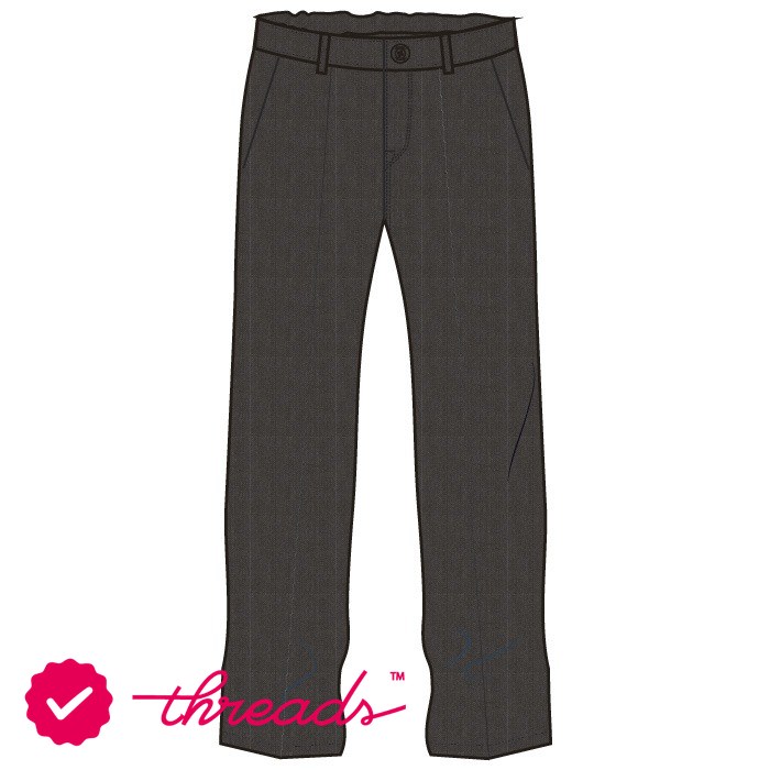 Boys Trousers - Dark Grey - Grades 1-12 - The Millennium School - Dubai