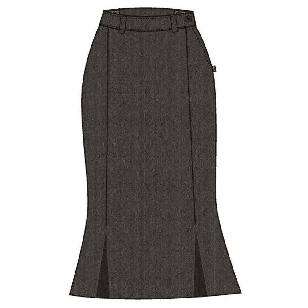 Girls Long Skirt - Dark Grey - Grade 6-Grade 12 - The Millennium School - Dubai