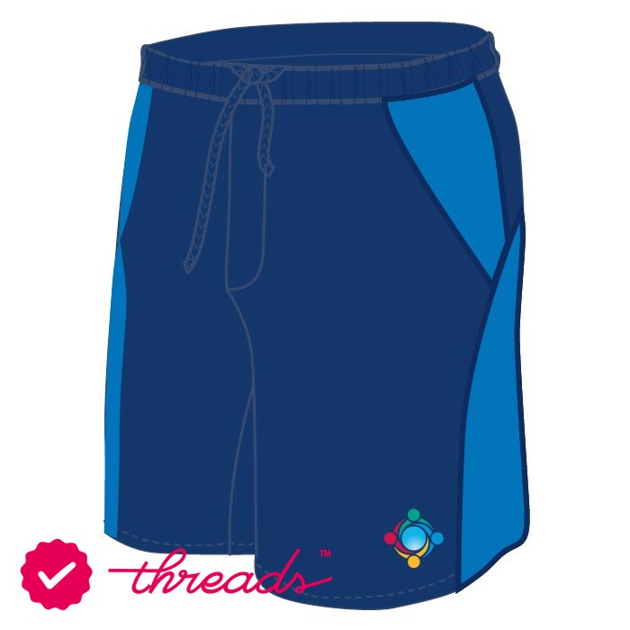 Unisex Shorts Core - Blue - GEMS World Academy - Abu Dhabi