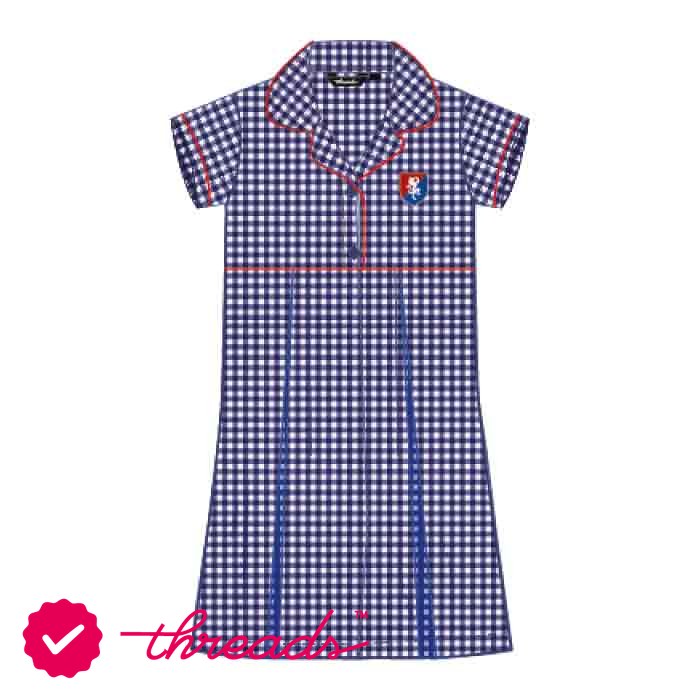 Girls Dress Striped - Striped - Kindergarten - Grade 2 - GEMS Founders School - Nad Al Hamar