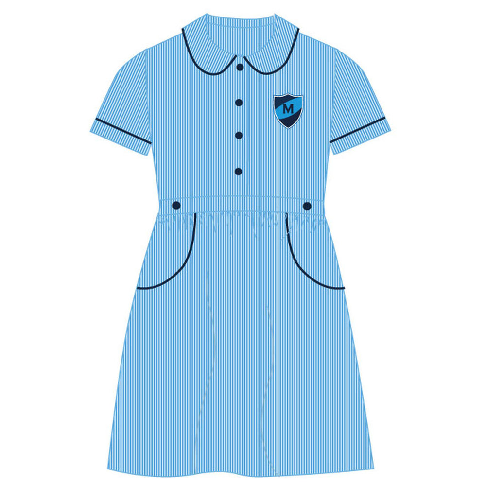 Girls Dress Striped - Yr 3-6 - GEMS Metropole School - Motor City