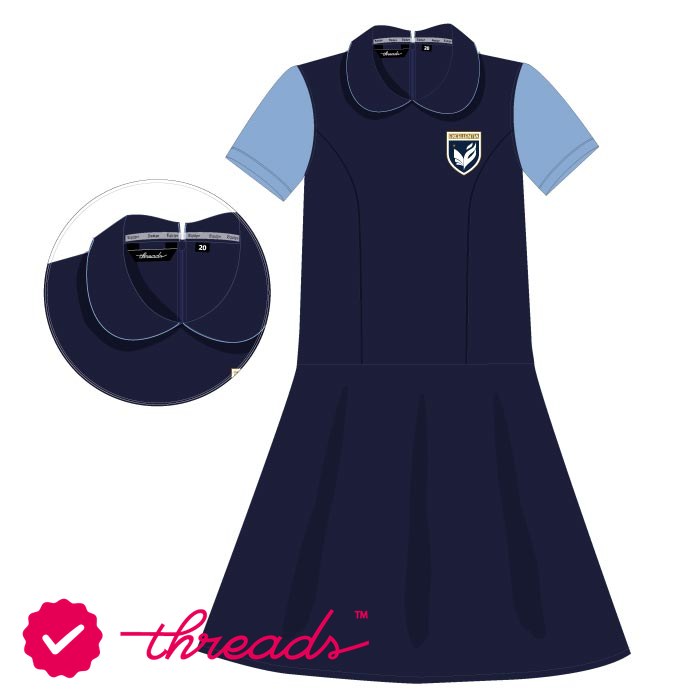 Girls - Dress - Navy - GEMS Modern Academy - Dubai