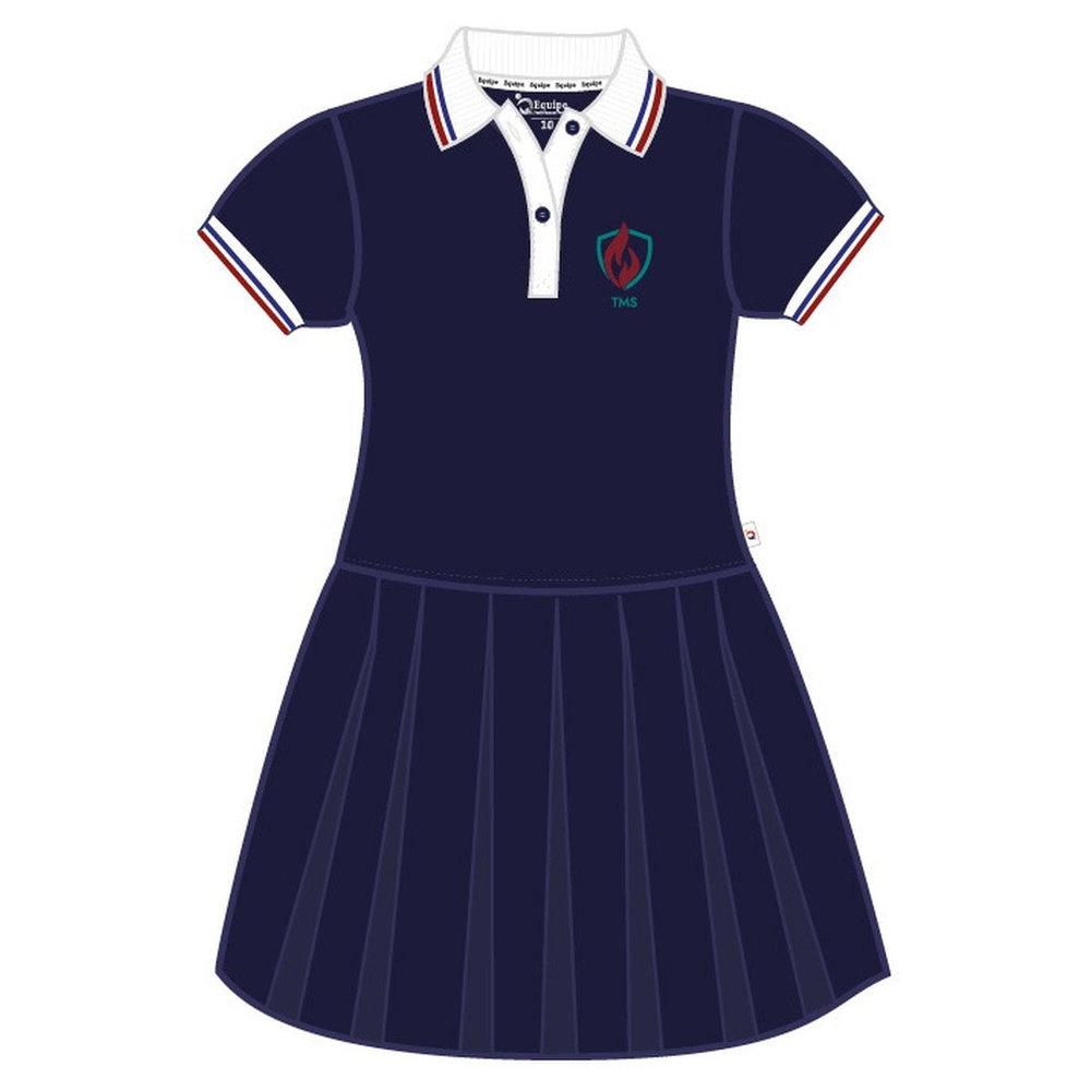 Girls Dress - Navy - KG1-KG2 - The Millennium School - Dubai