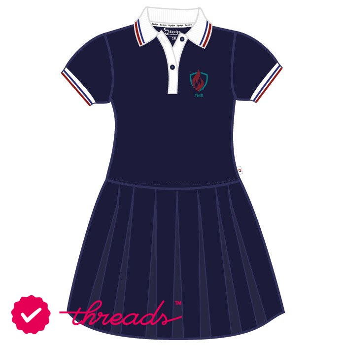 Girls Dress - Navy - KG1-KG2 - The Millennium School - Dubai