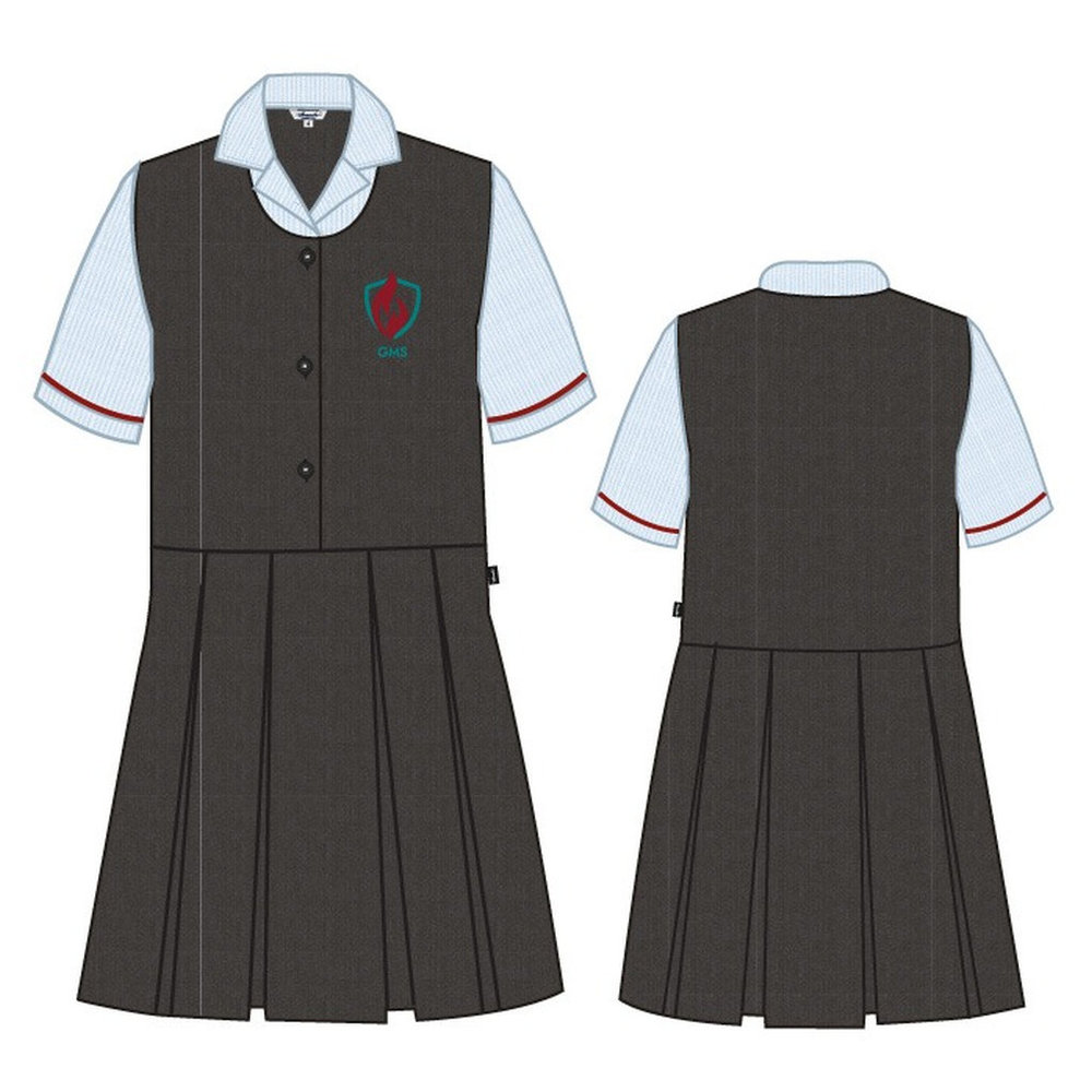 Dress - Lt Blue/Dk Grey - G1-G5 - GEMS Millennium School - Sharjah