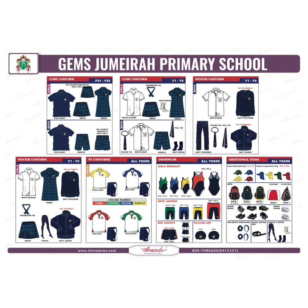 Unisex Pullover - Navy - GEMS Jumeirah Primary School