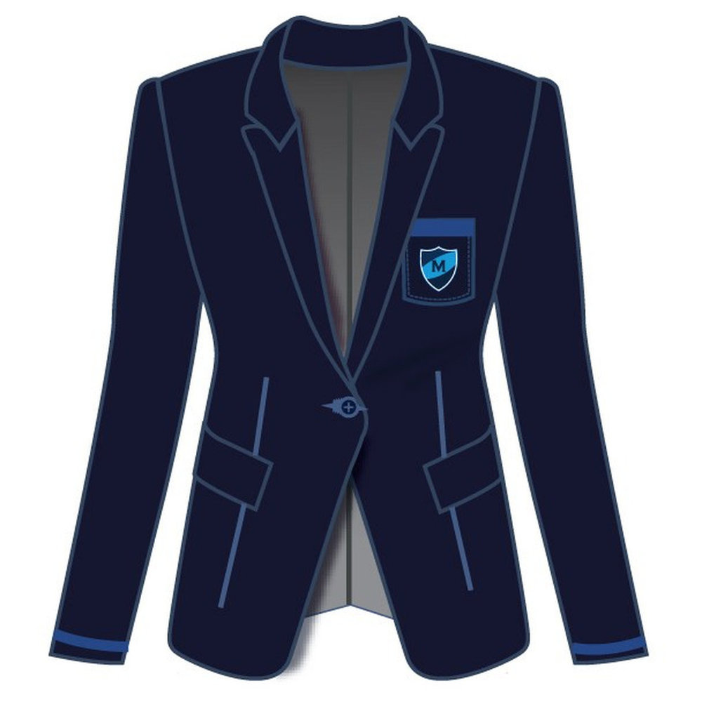 Girls Blazer - Navy - Yr10-13 - GEMS Metropole School - Al Waha