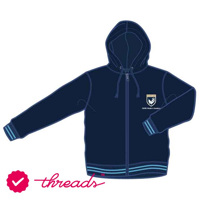 Unisex Hoodie - Navy - GEMS Modern Academy - Dubai