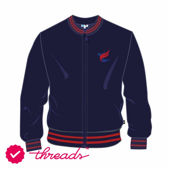 Unisex Jacket - Navy/Red - KG 1-Grade 12 - GEMS Al Khaleej International School