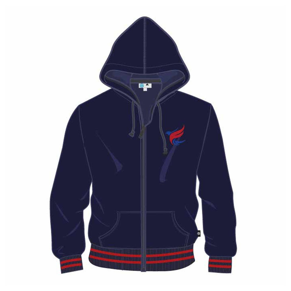 Unisex Hoodie AKIS - Navy/Red - KG 1 - Grade 11 - GEMS Al Khaleej International School