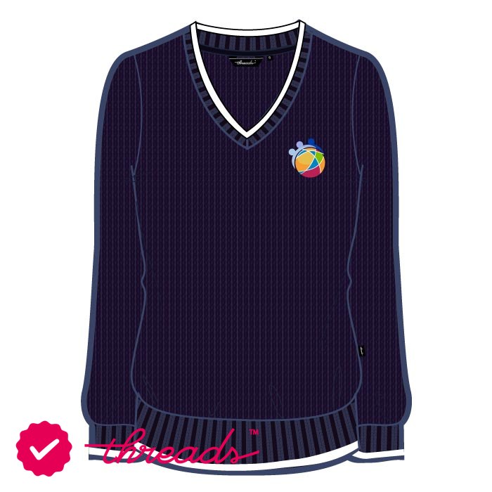 Boys Pullover - Navy/Sand - GEMS International School