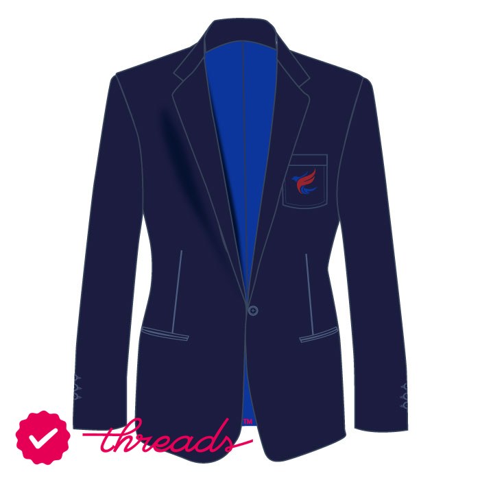 Unisex Blazer - Navy - GEMS Al Khaleej International School
