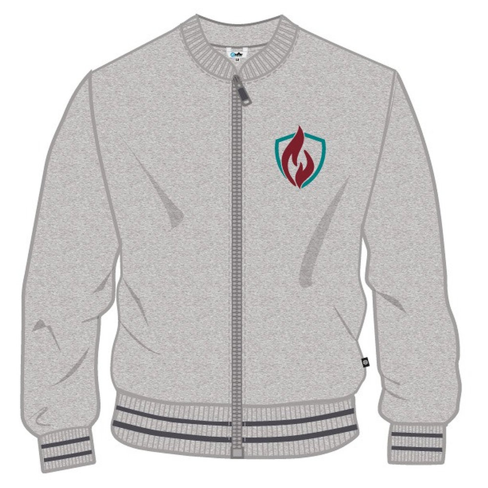 Unisex Jacket - Light Gray - The Millennium School - Dubai
