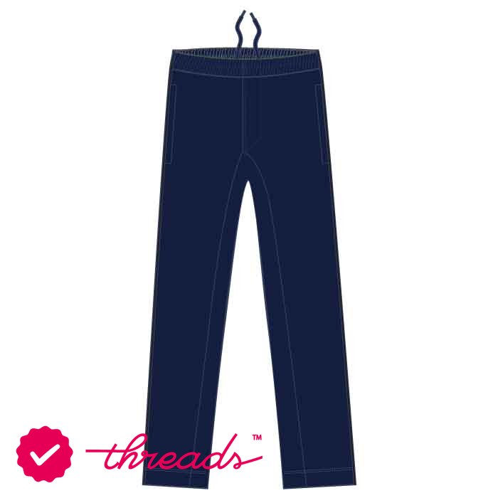 PE Track Pants - Navy - GEMS American Academy - Abu Dhabi