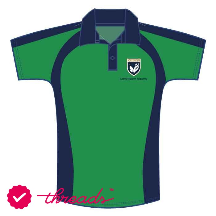 PE Polo Shirt - Green - GEMS Modern Academy - Dubai