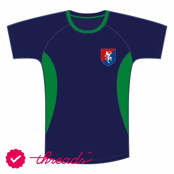 Unisex Short Sleeve PE T-Shirt - Green - GEMS Founders School - Dubai South