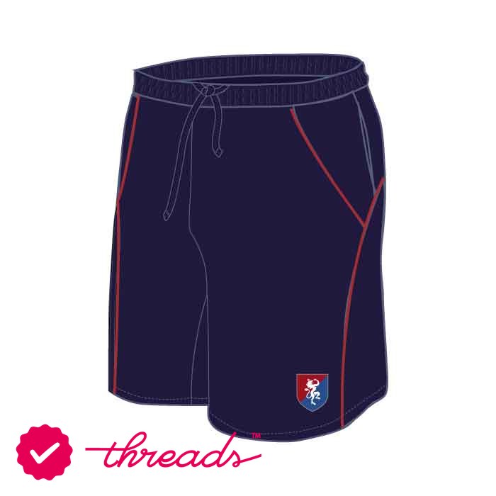 PE Shorts - Navy Red - GEMS Founders School - Al Mizhar