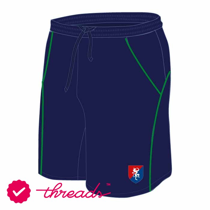 PE Shorts - Navy Green - GEMS Founders School - Masdar City