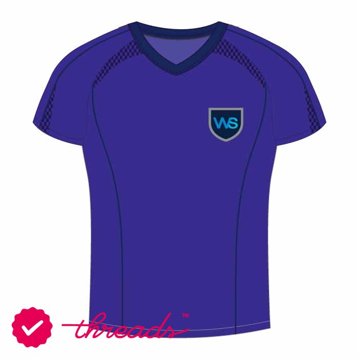 Unisex PE Polo Shirt - Blue - The Westminster School - Dubai