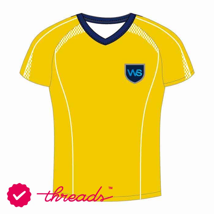 Unisex PE Polo Shirt - Yellow - GEMS Westminster School - Ras Al Khaimah