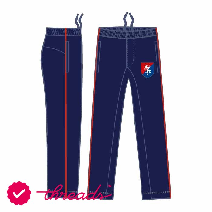 Track Pants - Navy Red - GEMS Founders School - Nad Al Hamar