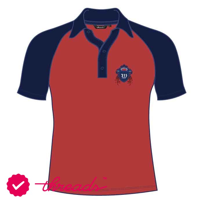 Unisex PE Polo Shirt - Red - GEMS Winchester School - Dubai